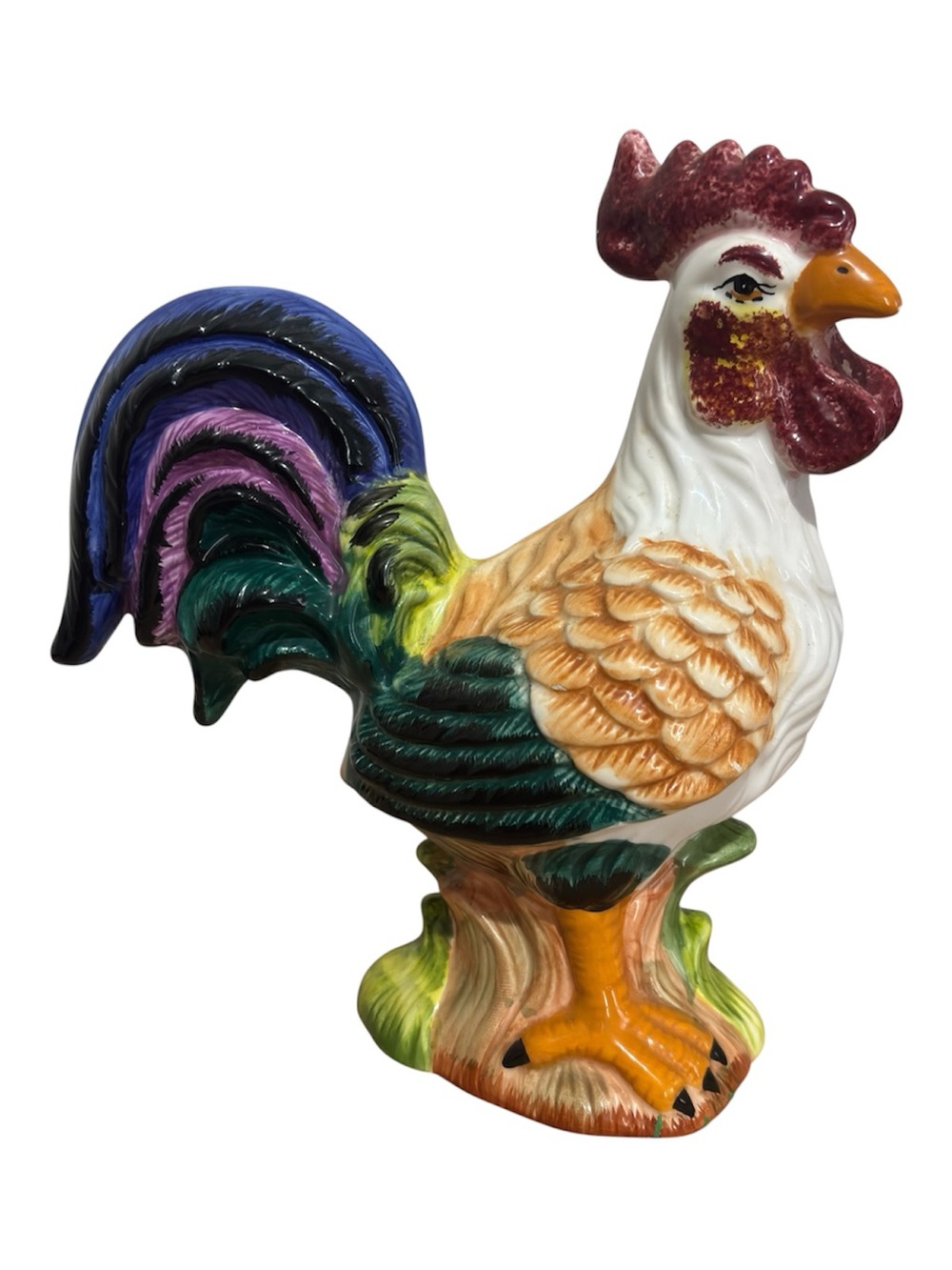 Vintage Rooster Decor Home Accent 90s Cottage Kitchen Decor